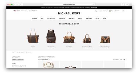 Michael Kors website